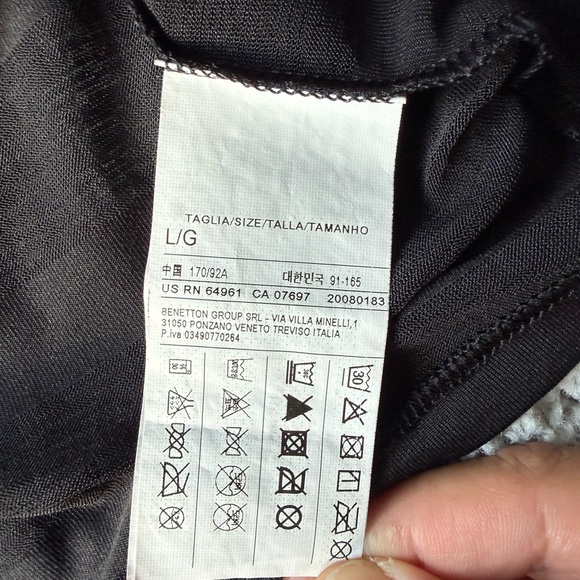 Sisley Black Long Sleeve Lace Top - Picture 9 of 10